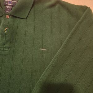 Vintage Alexander Julian Classics Green Men's Shirt